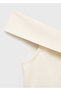 Asymmetrical Strapless Blouse - 5