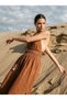 Petunya Knitted Bohemia Dress / Cinnamon - 3