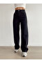 Women's Black Palazzo Jeans Colorfast Black Jeans
