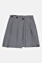 Women Micro Check Mini Skirt, Multicolor - 2