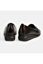 Women's Brown Crocodile Printed Desacomfort Leather Shoes - 8