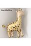 Giraffe 3 Year Old Balloon Foil Set Concept Birthday Set Age Balloon Set - 4