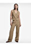 High waist wide leg pants