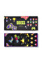 Happy Socks Men's Black Player Themed Cotton 4-Piece Sock Set P003368 - 7