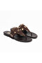 Women / Girls Slipper 0197 391 Suede Leather Nappa Light Colorado Topaz - 3