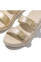 Women's / Girls' Slippers Iw5-090 / 675 F-Mode Go Beadie-Button Adjustable Two-Bar Slides - 5
