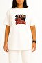 Oversized the Dukes of Hazard Chest Printed Unisex T-Shirt - 2