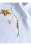 Gold Pendant Pearl Necklace - 2