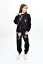 Girl's Long Sleeve Crew Neck Tracksuit Set - 4