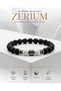 Mat Onyx and Howlite Natural Stone Bracelet Stress Relieving and Harmony Design - 6