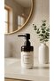 300 ml Ceramic Lenora Liquid Soap Dispenser, 7 cm Diameter, 18 cm Height
