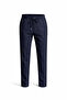 Men's Adjustable Waist Relaxed Fit Linen Cotton Trousers