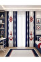 Sailor Helm Double Wing Children's Room Background Curtain