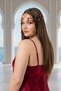 Plus Size Lace Collar Short Nightgown- Bridal & Honeymoon Collection - 7