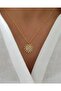 Zircon Solar Gold Plated Chain - 3