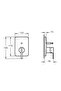 Suit U A42286 Built-In Bathroom Faucet - Chrome - 2