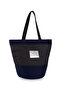 Women's Beach Bag with Logo Detail - 2