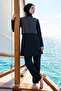 6300A Closed Black Hijab Swimsuit - 2