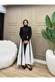 Black and White Princess Vera Dress - 4