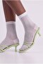 Women's thin socks white - 2