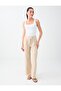 Stone Straight Cut Normal Leg Normal Waist Trousers - 2