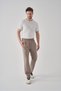 Mink Men's Zippered Three-Pocket Slim Fit Fabric Comfortable Fit Classic Leg Sweatpants - 3