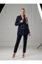 Mother Daughter Child Stone Detailed Women's Blazer Jacket - 7