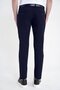 Comfort Fit Comfortable Fit Side Pocket Cotton Textured Navy Blue Trousers P 1219 - 6