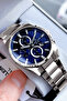 Premium Men's Wristwatch 3 Atm Water Resistant Silver Color Steel Band Dke2023C2 - 2