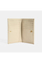 Women's Beige Leather Wallet - 5