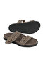 , Women's Genuine Leather Slippers 1611062Z4050 Mink - 6