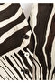 Zebra Patterned Linen Vest - 5