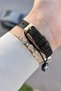 Kasaza Gold Cord Black Color 25 mm Women's Wristwatch Same as Pictured - 4