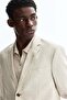 Slim Fit Linen jacket - 4