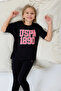 4-15 Years Old Licensed Us Polo Assn Girl's Set-Black - 4