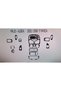 Fiat Albea 2002-2006 17 Piece Dashboard Trim (Carbon Color)