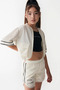 8-14 Years Shine Cool Girl's Shorts-Ecru - 3