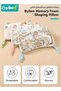 Baby Nursing Sleeping Pillow, Baby Spine Protection Pillows, Toddler Head Support Pillow with Snoothing Bars for 3+ Months Infants and Kids, Upgraded Silicone Core - 2