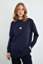 Fullamodest Lotus Flower Embossed Oversize Tunic - 6
