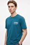 Crew Neck Letter Printed Men's T-Shirt - 2