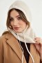 Basic Lace-Up Knitwear Balaklava Beanie