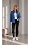 Oversize Women's Jean Jacket Dark Blue