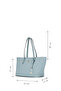 Ice Blue Women's Shoulder Bag Us26272 - 3