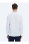 Blue Striped Regular Fit Long Woven Casual 100% Cotton Shirt - 7