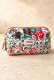 Makeup Bag Quilted Organizer - Travel Cosmetic Organizer Zippered Multi-Purpose Women's Bag 20X10X7 cm - 5