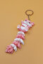 Long Tail Series Cat Figurine Movable Keychain (Large Size-12Cm) - Bag Ornament Charm - 5