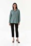 Basic Jacquard Oversize Shirt - 2
