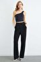Beli Velcro Crepe Fabric Palazzo Trousers - 5