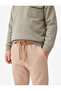 Striped Hooded Cotton Blend Lace-Up Waist Sweatpants - 2