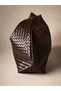 Women's Bitter Brown Daily Pinterest Straw Shoulder Bag - 5